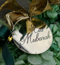 Load image into Gallery viewer, Eid Mubarak - Everlasting preserved flowers moon with star &amp; disc
