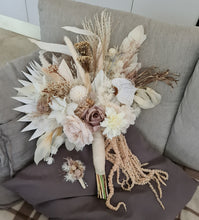 Load image into Gallery viewer, Bridal bouquet &amp; matching buttonhole
