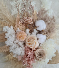 Load image into Gallery viewer, Wedding elopement bridal bouquet &amp; buttonhole set – Blush Preserved Flowers
