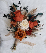 Load image into Gallery viewer, Everlasting flowers rustic style bridal bouquet
