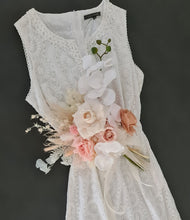 Load image into Gallery viewer, Everlasting flowers bridal bouquet in blush and neutral
