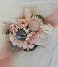 Load image into Gallery viewer, Preserved flowers dusty &amp; blush pink corsage &amp; buttonhole - School formal / wedding
