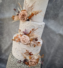 Load image into Gallery viewer, Everlasting rustic flowers for 3 tier cake
