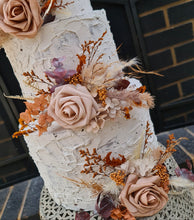 Load image into Gallery viewer, Everlasting rustic flowers for 3 tier cake
