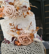 Load image into Gallery viewer, Everlasting rustic flowers for 3 tier cake
