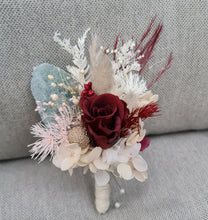 Load image into Gallery viewer, X - Burgundy buttonholes
