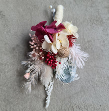 Load image into Gallery viewer, X - Burgundy buttonholes
