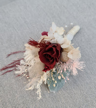 Load image into Gallery viewer, X - Burgundy buttonholes
