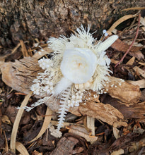 Load image into Gallery viewer, X - Grooms buttonhole mini preserved peony
