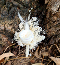 Load image into Gallery viewer, X - Grooms buttonhole mini preserved peony
