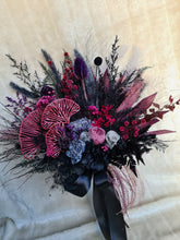 Load image into Gallery viewer, Fully preserved bridal bouquet in dark tones
