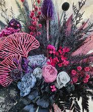 Load image into Gallery viewer, Fully preserved bridal bouquet in dark tones
