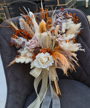 Load image into Gallery viewer, Bridal bouquet real touch, preserved &amp; dry flowers
