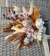 Load image into Gallery viewer, Bridal bouquet real touch, preserved &amp; dry flowers
