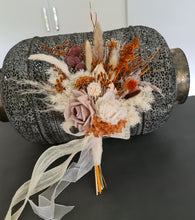 Load image into Gallery viewer, MOH bouquet combination of real touch, preserved &amp; dry flowers
