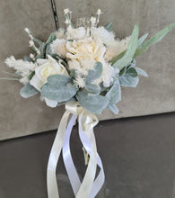 Load image into Gallery viewer, Bridal Bouquet - white &amp; off white with green
