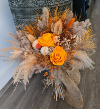 Load image into Gallery viewer, Preserved bridal bouquet in orange
