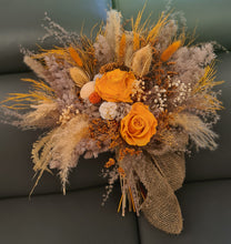 Load image into Gallery viewer, Preserved bridal bouquet in orange
