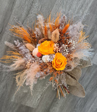 Load image into Gallery viewer, Preserved bridal bouquet in orange
