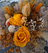 Load image into Gallery viewer, Preserved bridal bouquet in orange
