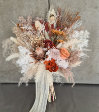 Load image into Gallery viewer, Everlasting flowers rustic bridal bouquet
