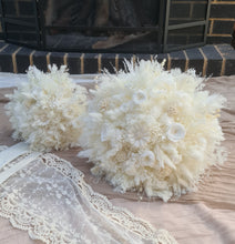 Load image into Gallery viewer, Preserved flowers bridal &amp; MOH bouquets
