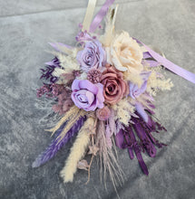 Load image into Gallery viewer, Bridal bouquet in lilac, purple &amp; neutral
