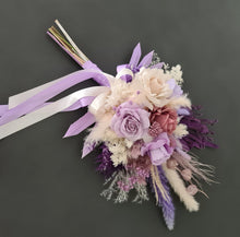 Load image into Gallery viewer, Bridal bouquet in lilac, purple &amp; neutral
