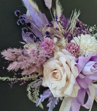 Load image into Gallery viewer, Bridesmaids  bouquet in lilac, purple &amp; neutral
