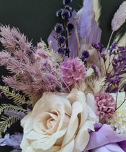 Load image into Gallery viewer, Bridesmaids  bouquet in lilac, purple &amp; neutral
