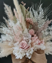 Load image into Gallery viewer, Preserved Bridal bouquet &amp; buttonhole in blush
