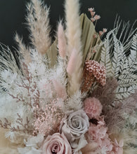 Load image into Gallery viewer, Preserved Bridal bouquet &amp; buttonhole in blush
