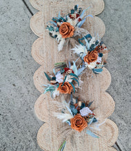 Load image into Gallery viewer, Everlasting bridesmaids bouquets - terracotta, green &amp; neutral
