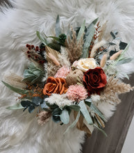 Load image into Gallery viewer, Rustic blush bridal bouquet
