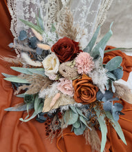 Load image into Gallery viewer, Rustic blush bridal bouquet
