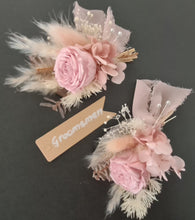 Load image into Gallery viewer, Mini preserved peony wedding buttonholes
