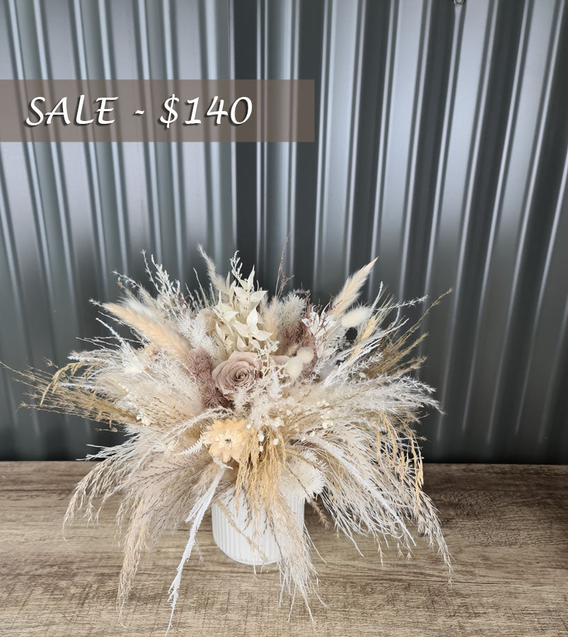 Boho Everlasting flowers centerpiece #2