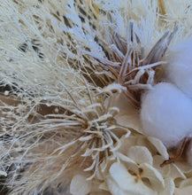 Load image into Gallery viewer, Boho Everlasting flowers in milk bottle
