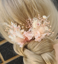 Load image into Gallery viewer, Preserved flowers bobby pin large x 2
