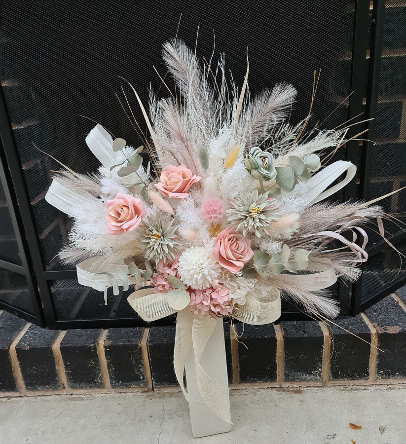 X - Silk & preserved bridal bouquet