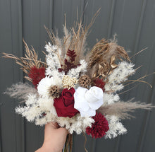 Load image into Gallery viewer, X - Bridesmaids bouquets silk &amp; preserved flowers
