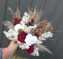 Load image into Gallery viewer, X - Bridesmaids bouquets silk &amp; preserved flowers
