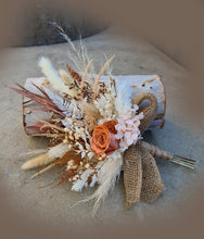 Load image into Gallery viewer, X - Everlasting preserved flower girl bouquet - rustic style
