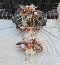 Load image into Gallery viewer, X - Preserved rose bridesmaids bouquets - rustic
