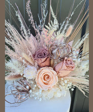 Load image into Gallery viewer, X - Preserved flowers wedding cake topper
