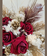 Load image into Gallery viewer, X - Everlasting bridal bouquet - burgundy
