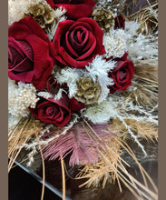 Load image into Gallery viewer, X - Everlasting bridal bouquet - burgundy
