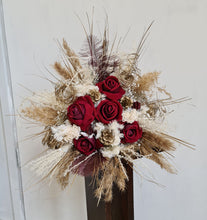 Load image into Gallery viewer, X - Everlasting bridal bouquet - burgundy
